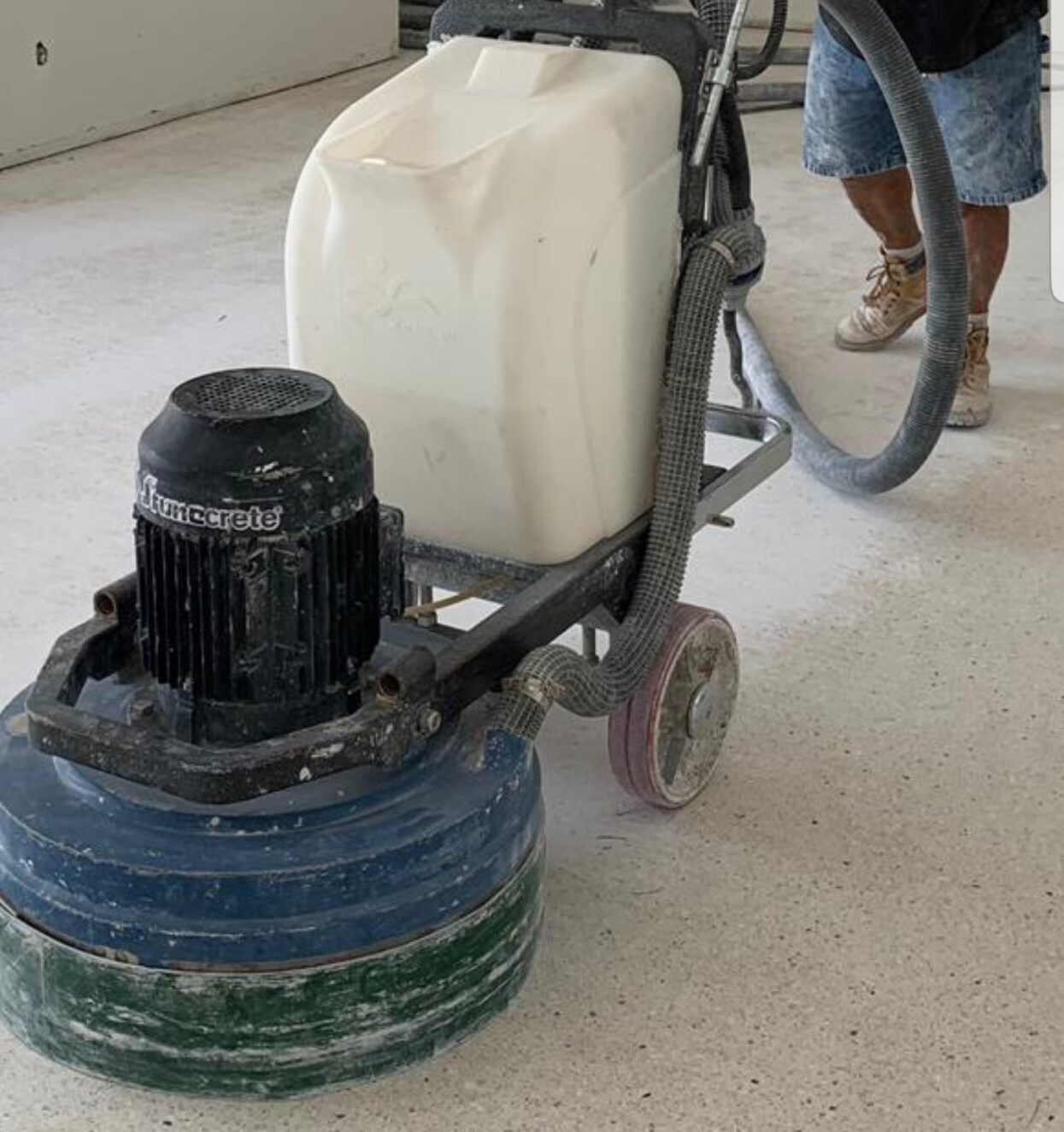 About Us Satin Finish Concrete